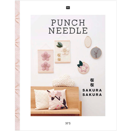Rico Design: Punch Needle Book No.5 - Sakura Sakura