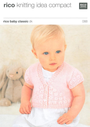 Embroidered Cardigans 088 in Rico Baby Classic DK - Digital Download