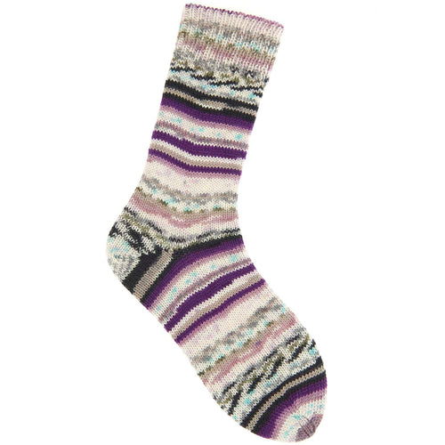 Rico Socks Neon Fair Isle 4 ply