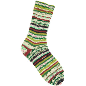 Rico Socks Neon Fair Isle 4 ply