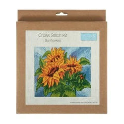 Cross Stitch Kit : Sunflowers