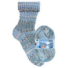 Load image into Gallery viewer, Opal Frosty Ice 8ply Sock