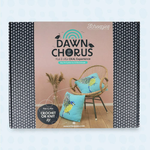 Scheepjes Dawn Chorus CKAL - Blue Tit Cushion