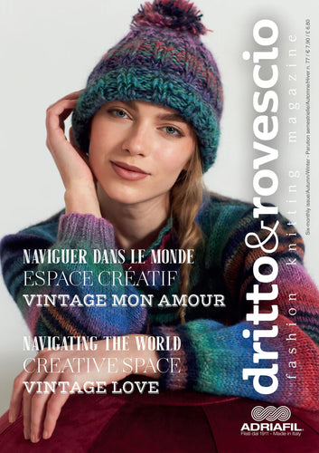 Adriafil Dritto & Rovescio Knitting Magazine No.77 (Autumn/Winter)