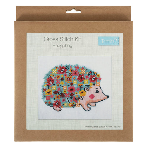 Cross Stitch Kit: Hedgehog