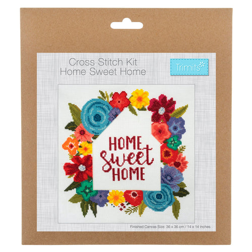 Cross Stitch Kit : Home Sweet Home