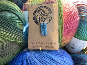 Adventures In Thread Handmade Mini-Skein Stitch Markers : Small Size