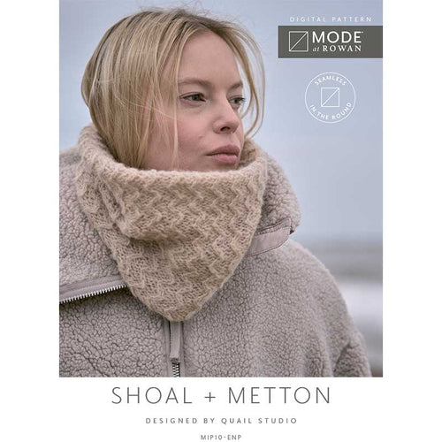 MODE at Rowan Shoal Snood + Metton Beanie Pattern