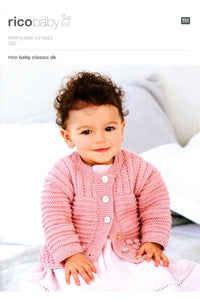 Textured Cardigans 295 in Rico Baby Classic DK - Digital Download