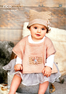 Poncho's and Hats 462 in Rico Baby Classic DK - Digital Download