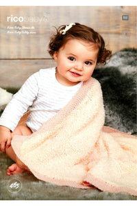 Blankets 465 in Rico Baby Classic DK & Baby Teddy Aran - Digital Download