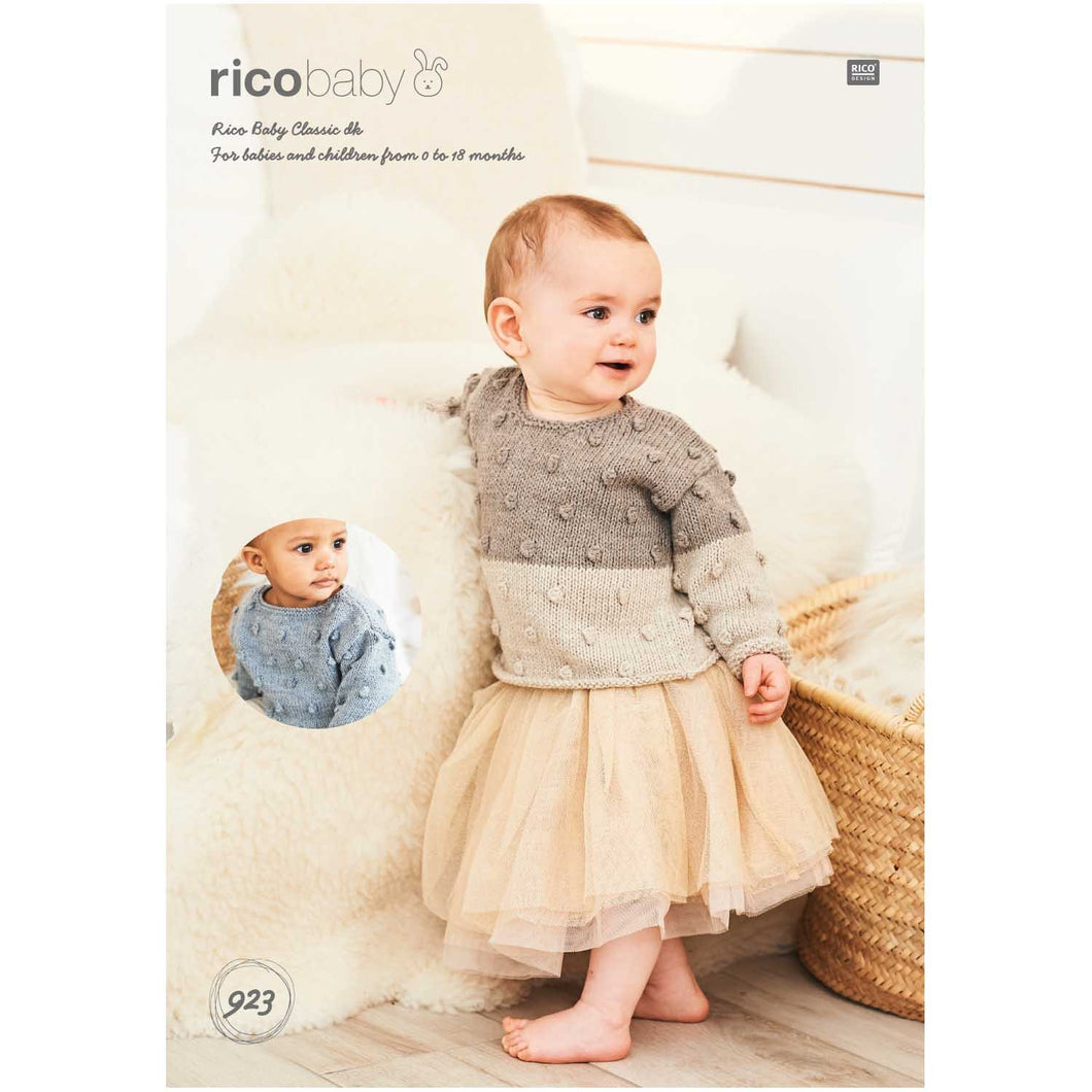 Sweater and Pants 923 in Rico Baby Classic DK - Digital Download