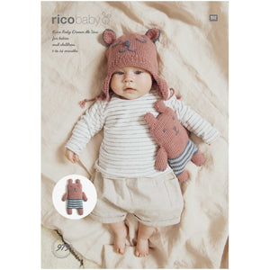 Hat and Teddybear 979 in Baby Dream DK - Digital Download