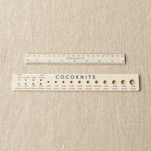 Coco Knits - Ruler and Gauge