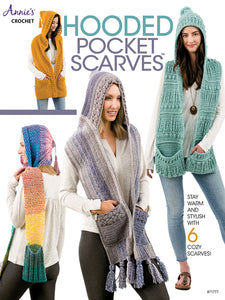 ANNIE'S CROCHET Hooded Pocket Scarves
