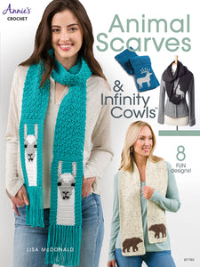 ANNIE'S CROCHET Animal Scarves and Infinity Cowls