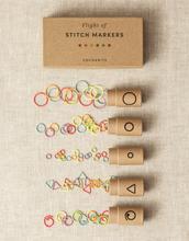 Cocoknits Flight of Coloured Stitch Markers