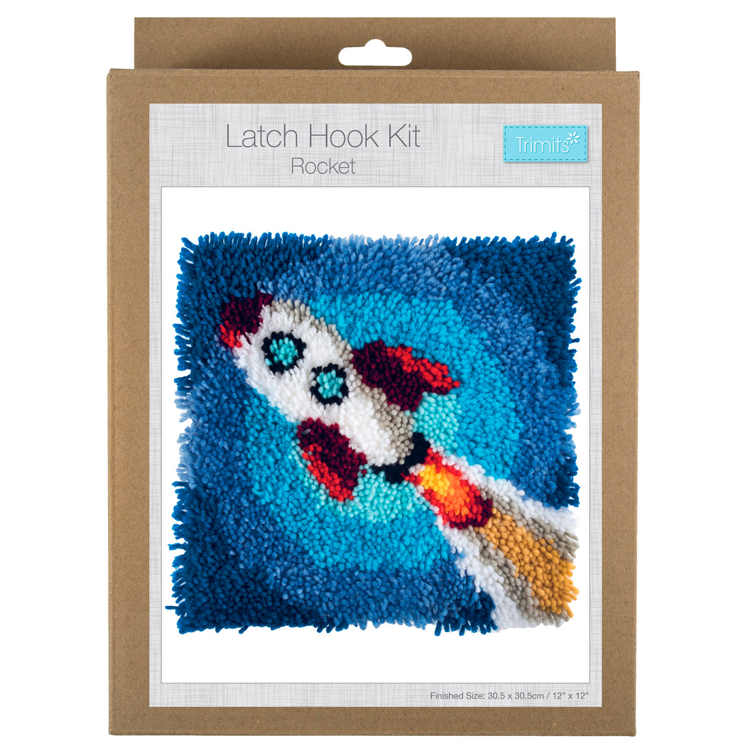 Latch Hook Kit: Rocket