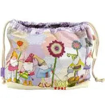 Load image into Gallery viewer, Knitting and Crochet Projects Drawstring Bag
