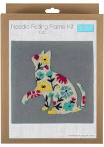 Needle Felting Frame Kit: Cat