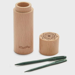 Knitpro Mindful Collection Teal Wooden Darning Needles